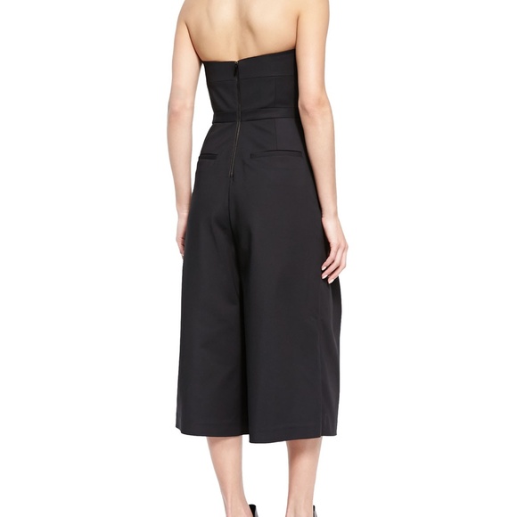 NEW $695 Tibi [SZ 0 ] Sweetheart Agathe Corset Jumpsuit in Black‎ #M398 - Picture 9 of 12